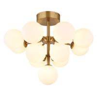 Globo Gouden plafondlampGrappy 13-lichts - 56143-13GD