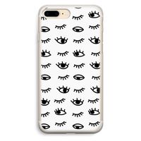 Eye pattern #2: iPhone 7 Plus Transparant Hoesje
