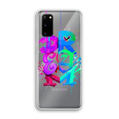 Dream: Samsung Galaxy S20 Transparant Hoesje