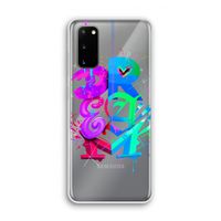 Dream: Samsung Galaxy S20 Transparant Hoesje