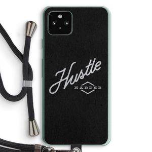 Hustle: Pixel 5a 5G Transparant Hoesje met koord