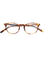 Oliver Peoples lunettes "Riley-R" - Marron - thumbnail