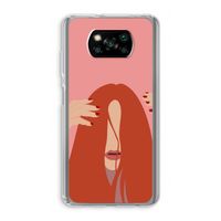 Woke up like this: Xiaomi Poco X3 NFC Transparant Hoesje