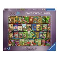 Ravensburger Legpuzzel vintage tuinboeken, 1000st. - thumbnail