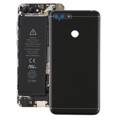 Achterste schutblad met kant sleutels & cameralens voor Huawei Honor spelen 7A(Black)