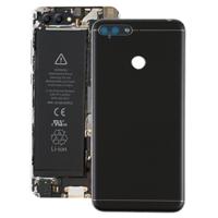 Achterste schutblad met kant sleutels & cameralens voor Huawei Honor spelen 7A(Black)