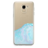 Fantasie pastel: Samsung Galaxy J6 (2018) Transparant Hoesje - thumbnail