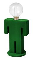ETH Houten tafellampAdam Velvet groen - 05-TL3288-33