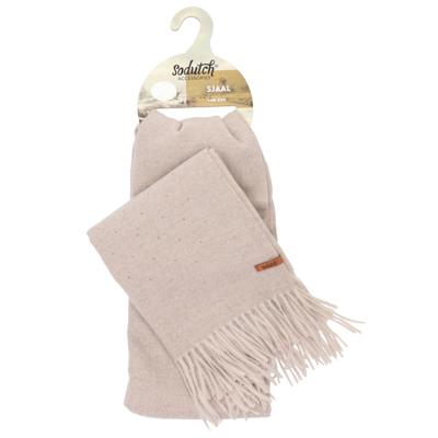 So Dutch Winter Essentials Sjaal Glitter Grijs