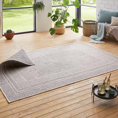 Buitenkleed Victoria Zwart 200x290 Cm Laagpolig Home Collectie - Dekbed-Discounter.nl