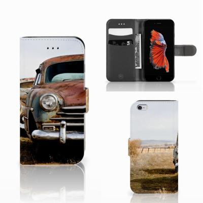 Apple iPhone 6 | 6s | Telefoonhoesje met foto | Vintage Auto | Portemonnee hoesje