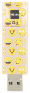 HEMA USB Stick 2.0 32GB Smiley