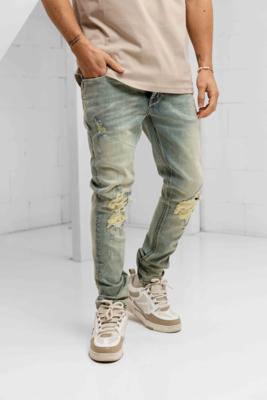 Amicci Fernando Jeans Heren Blauw - Maat 28 - Kleur: Blauw | Soccerfanshop