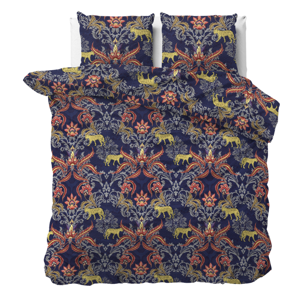 Dekbedovertrek Belle - Eenpersoons (140x200 cm) - Meerkleurig Polyester-katoen - Dessin: Dieren - Sleeptime Elegance - Dekbed-Discounter.nl