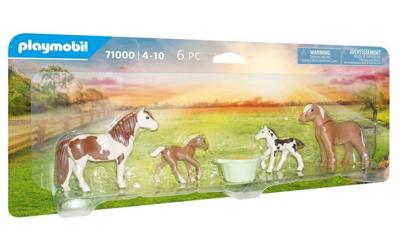 Playmobil country 2 ijslandse pony&apos;s met veulens 71000