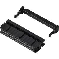 TRU COMPONENTS TC-13537816 Pinconnector Met trekonlasting Rastermaat: 2.54 mm Totaal aantal polen: 26 Aantal rijen: 2 1 stuk(s)