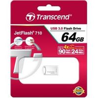 Transcend JetFlash 710S 64GB USB flash drive USB Type-A 3.2 Gen 1 (3.1 Gen 1) Zilver - thumbnail