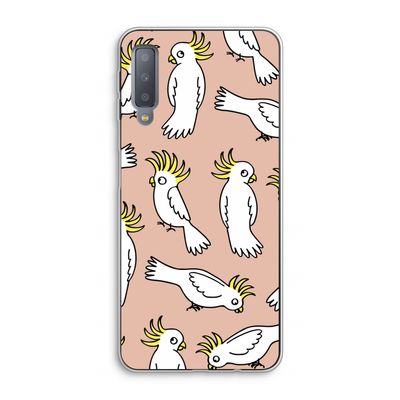 Papegaai: Samsung Galaxy A7 (2018) Transparant Hoesje