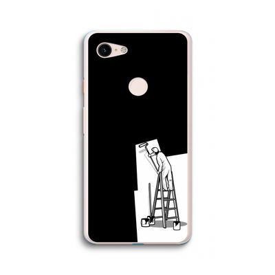 Musketon Painter: Google Pixel 3 XL Transparant Hoesje