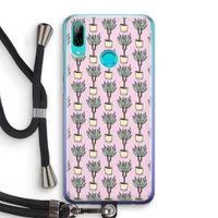 Boompje: Huawei P Smart (2019) Transparant Hoesje met koord