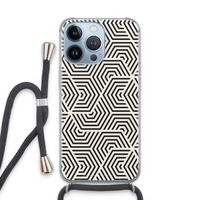 Magic pattern: iPhone 13 Pro Transparant Hoesje met koord