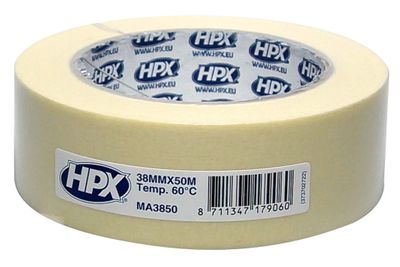 Hpx afplaktape 38 mm x 50 meter