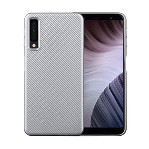 Carbon zilver TPU hoesje
