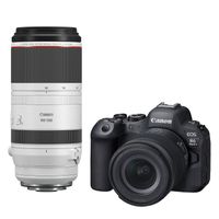 Canon EOS R6 Mark II systeemcamera + RF 24-105mm f/4-7.1 IS STM + RF 100-500mm f/4.5-7.1L IS USM