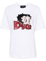 DSQUARED2 x Betty Boop t-shirt - Blanc