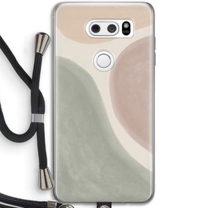Geo #6: LG V30 Transparant Hoesje met koord