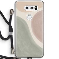 Geo #6: LG V30 Transparant Hoesje met koord