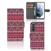 Samsung Galaxy S21 FE | Telefoon Hoesje | Aztec Paars