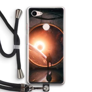 Ephemeral: Pixel 3 Transparant Hoesje met koord