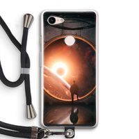 Ephemeral: Pixel 3 Transparant Hoesje met koord
