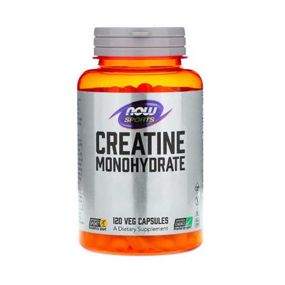 Creatine Monohydraat 750mg Now Foods 120caps