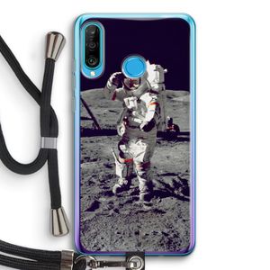 Spaceman: Huawei P30 Lite Transparant Hoesje met koord