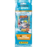 Fat pack 1 pocket gekocht + 1 gratis - PANINI - Naruto - 52 kaarten