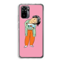 Visknuffel: Xiaomi Redmi Note 10 Pro Transparant Hoesje Visknuffel: Xiaomi Redmi Note 10 Pro Transparant Hoesje