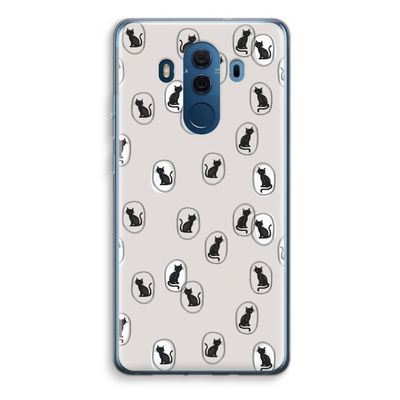 Miauw: Huawei Mate 10 Pro Transparant Hoesje