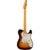 Fender American Vintage II 1972 Telecaster Thinline 3-Color Sunburst MN elektrische gitaar met koffer