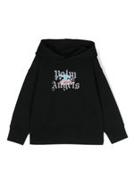 Palm Angels Kids x Keith Haring hoodie à logo imprimé - Noir