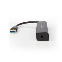Nedis USB-Hub | USB-A Male | USB-A Female | 4-Poorts | 1 stuks - UHUBU3410BK UHUBU3410BK - thumbnail