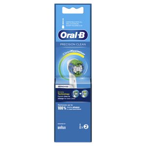 Oral-B Precision Clean Opzetborstel Met CleanMaximiser-technologie, Verpakking Van 2 Stuks