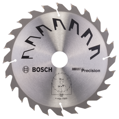 Bosch Accessoires Cirkelzaagblad Precision 210X2X30/-,T24 - 2609256872