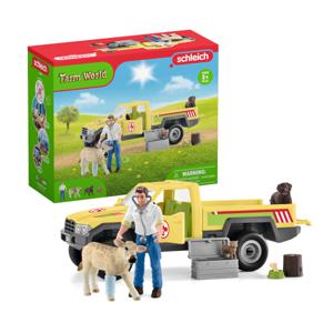 Schleich Farm World - Dierenartsbezoek op de boerderij speelfiguur