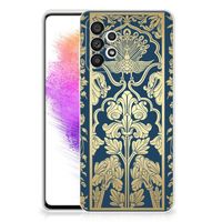 Samsung Galaxy A73 5G TPU Case Beige Flowers