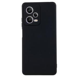 Xiaomi Redmi Note 12 Pro Anti-Vingerafdruk Mat TPU Hoesje - Zwart