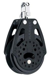 Harken 57c 1-schijfsblok Met Ratel Standaard Grip Default