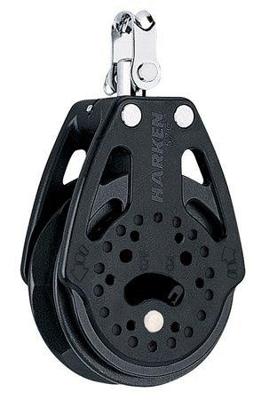 Harken 57c 1-schijfsblok Met Ratel Standaard Grip Default