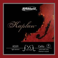 D'Addario KS511-44L cello snaar A-1 D'Addario KS511-44L cello snaar A-1